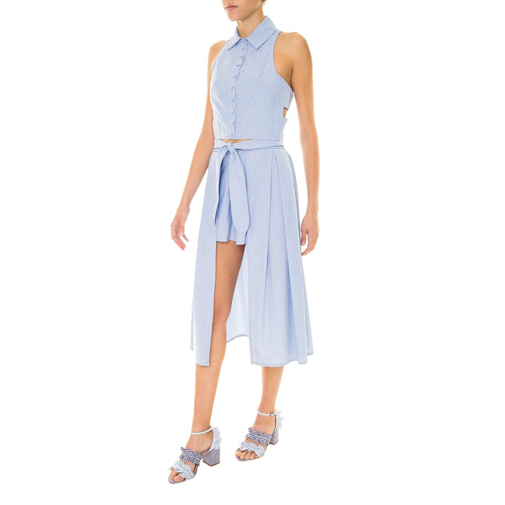 Regata Tricoline Button Azul Framed - Azul - gallerist